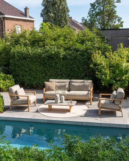 4 Seasons Outdoor Lucas loungeset + Finn salontafels