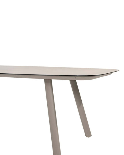 Taste 4SO Catalana dining stoel + Manolo tafel cloud met geprint keramiek tafelblad 240 cm