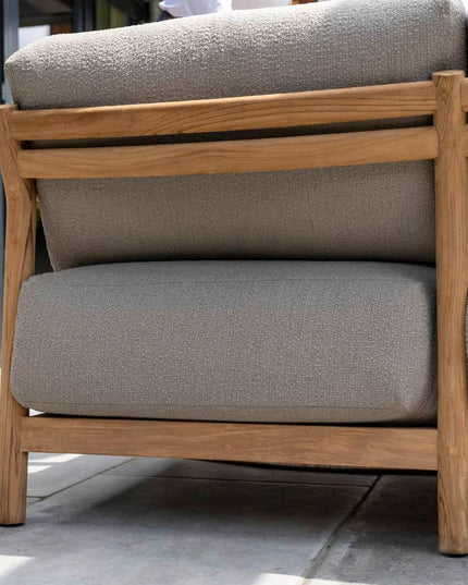 4 Seasons Outdoor Marie Chaise Lounge Bank + Lounge Stuhl