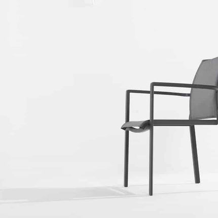 Taste 4SO Melbourne Dining + Fiesta Tisch mit Teaktisch -Tisch 90 Ø CM