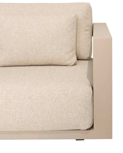 4 Seasons Outdoor Metropolitan Lounge Set Latte ohne Couchtisch