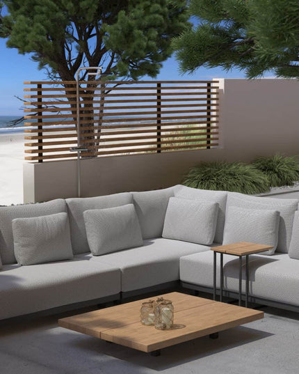 4 Seasons Outdoor Metropolitan Lounge Set Links + Kaffeetisch 120 cm