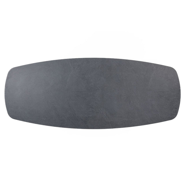 Taste 4SO Prego dining + 4 Seasons Outdoor Montana tafel HPL slate antraciet 280 cm