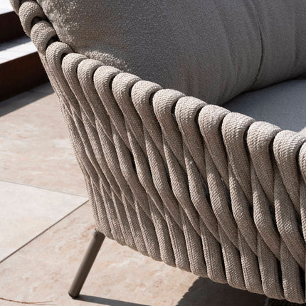 4 Seasons Outdoor Montera Lounge Stuhl XL inkl. 2 Kissen und Kissen