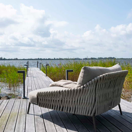 4 Seasons Outdoor Montera 2-Person Lounger inkl. 2 Kissen und Kissen