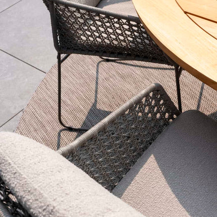 4 Seasons Outdoor Moretti High Back Speisesuhl inkl. 2 Kissen