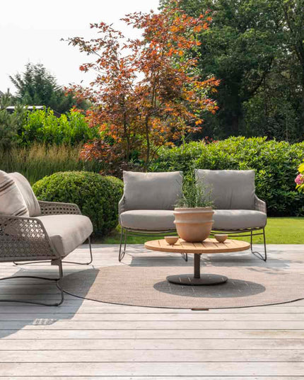 4 Seasons Outdoor Moretti Lounge Set + Volta Kaffeetische Terre
