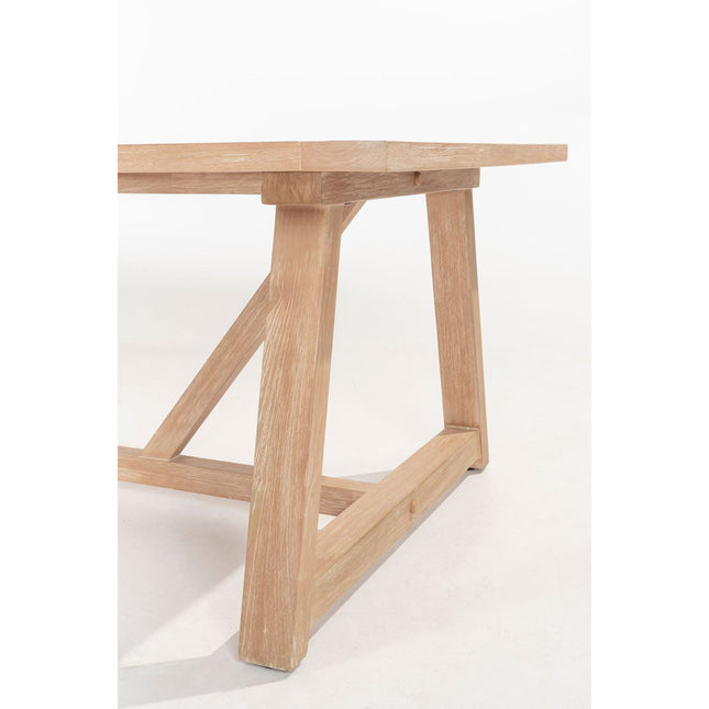 4 Seasons Outdoor Jura Dining + Taste 4SO Noah gebürstete Teaktisch 260 cm