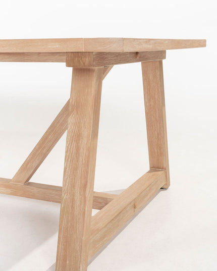 4 Seasons Outdoor Como Dining + Taste 4SO Noah gebürstete Teaktisch 260 cm