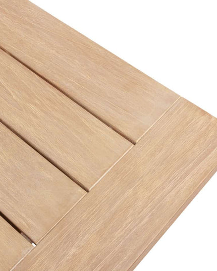 4 Seasons Outdoor Jura dining + Taste 4SO Noah brushed teak tafel 260 cm