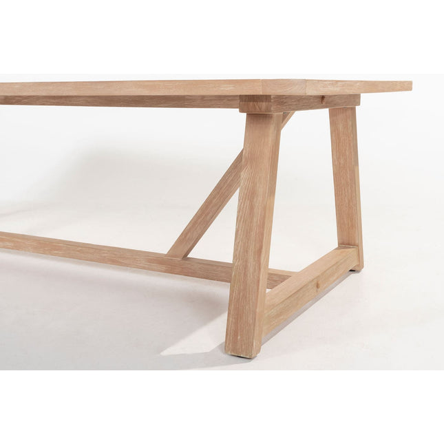 4 Seasons Outdoor Julia Dining + Taste 4SO Noah gebürstete Teaktisch 260 cm