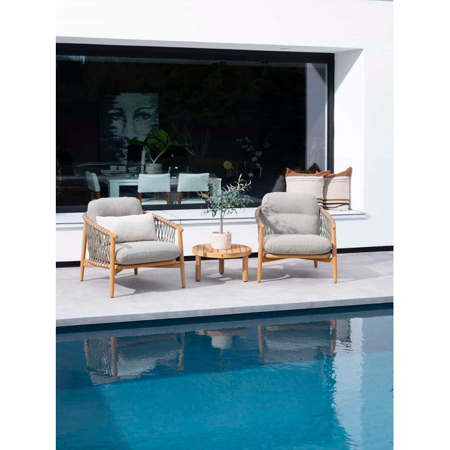 4 Seasons Outdoor Nora lounge stoel incl. kussens