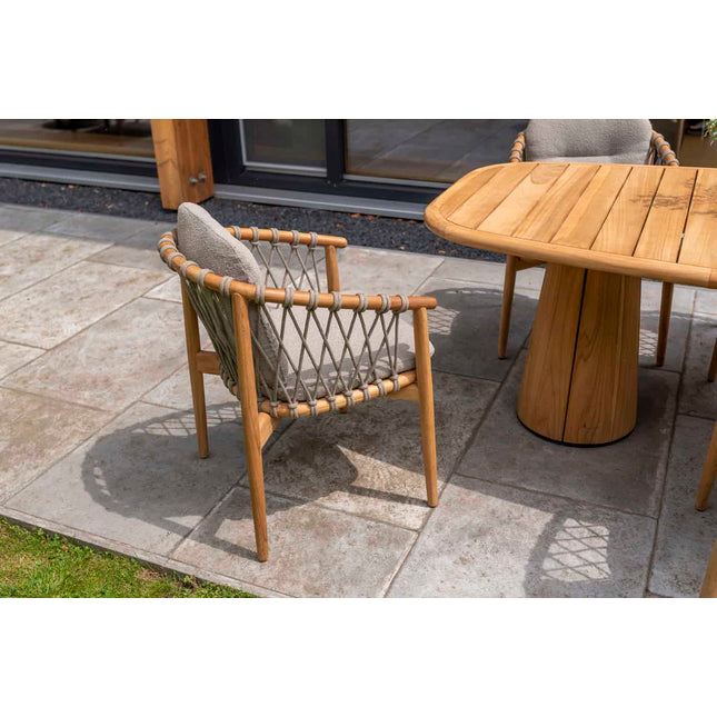 4 Seasons Outdoor Nora dining stoel incl. kussens