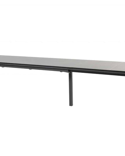 Taste 4SO Melbourne dining antraciet + Optimum uitschuiftafel keramiek 160-220-280 cm