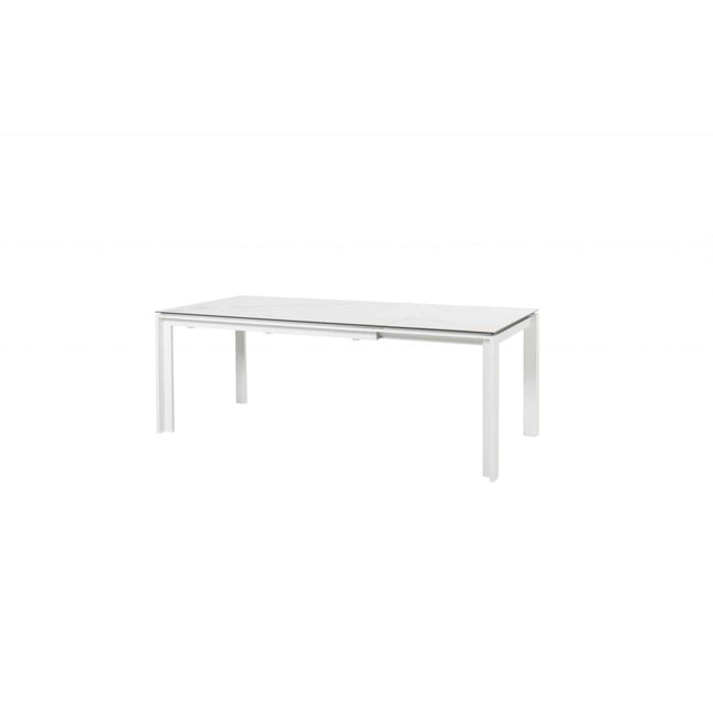 Taste 4SO Optimum uitschuiftafel keramiek wit 160-220-280 cm
