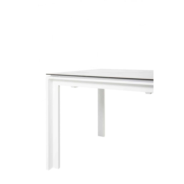 Taste 4SO Optimum uitschuiftafel keramiek wit 160-220-280 cm