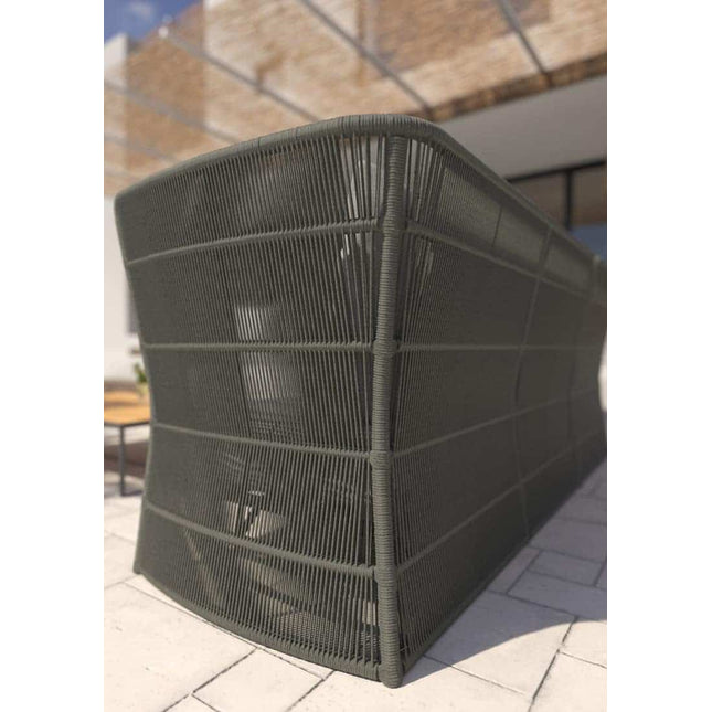 4 Seasons Outdoor Oriënt loungeset + center + Atlas salontafel 80 Ø cm