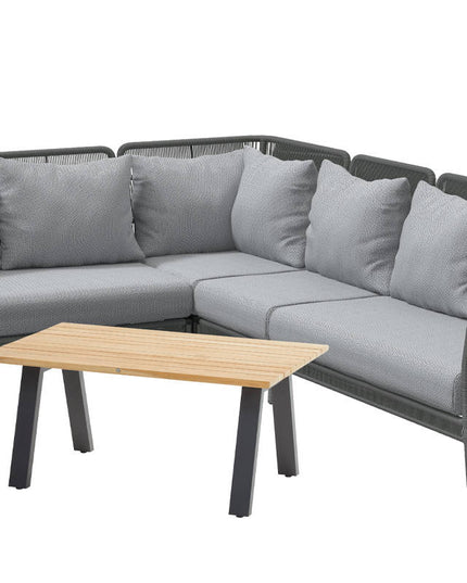 4 Seasons Outdoor Orient Lounge Set + Mitte + Botschafter High Couchtisch