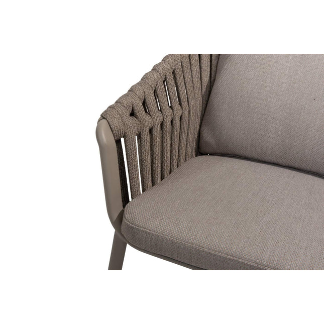 Taste 4SO Owen dining stoel + Manolo tafel cloud met geprint keramiek tafelblad 240 cm