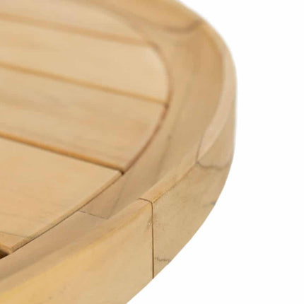 4 Seasons Outdoor Pablo salontafel teak 80 cm Ø (H 30)