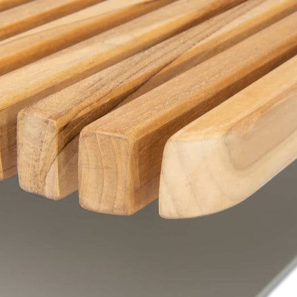 4 Seasons Outdoor Plato salontafel teak tafelblad 120 x 75 x 35 cm