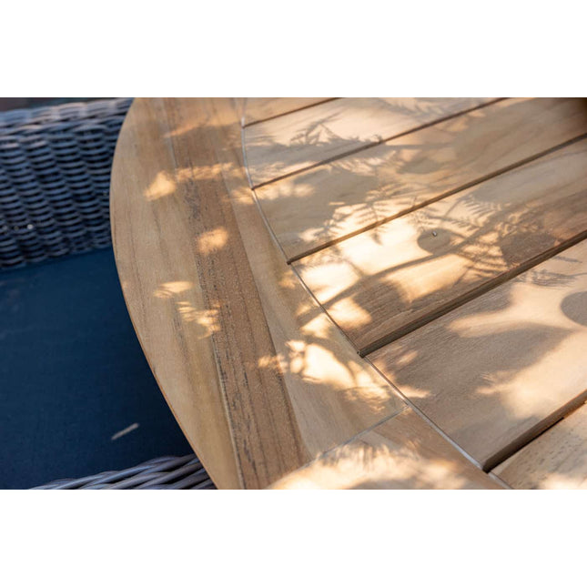 Taste 4SO Belmond dining naturel + Prado tafel 130 Ø cm