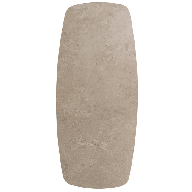 Taste 4SO Prado tafel met keramisch tafelblad barrel antraciet 240 cm
