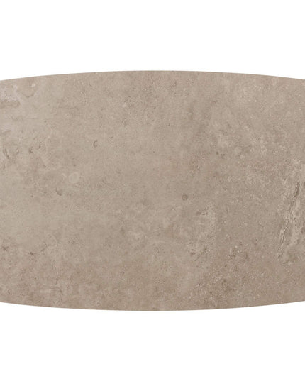 4 Seasons Outdoor Capalbio Essstuhl + Geschmack 4SO Prado Tisch mit Keramiktisch Top Barrel Terre 240 cm