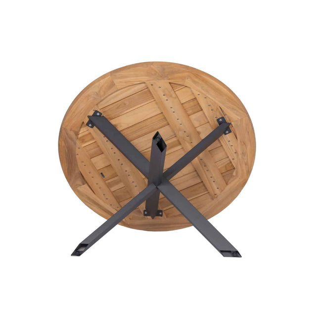 Taste 4SO Belmond dining naturel + Prado tafel 130 Ø cm