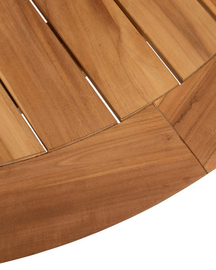 Taste 4SO Sienna Dining + Prado Teak Tabelle 130 Ø CM Teak -Basis