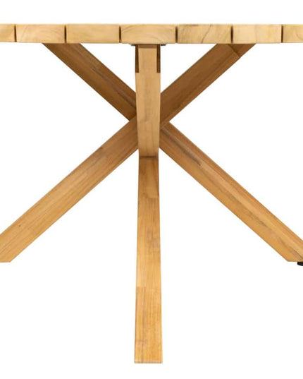 4 Seasons Outdoor Murcia Dining Olive + Taste 4SO Prado Teak Tisch Oval 240 cm