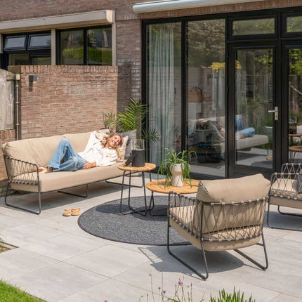 Taste 4SO Prego 3-zits lounge bank incl. 3 kussens