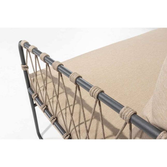 Taste 4SO Prego bistro loungeset + 4 Seasons Outdoor Verdi bijzettafel 45 Ø cm