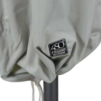 4 Seasons Outdoor Shanghai Parasol 300 cm Ø Taupe