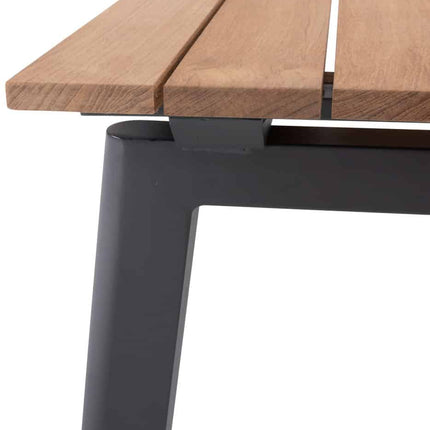 Taste 4SO Ravenna Couchtisch mit Teaktisch -Tisch 120 x 65 x 35 cm