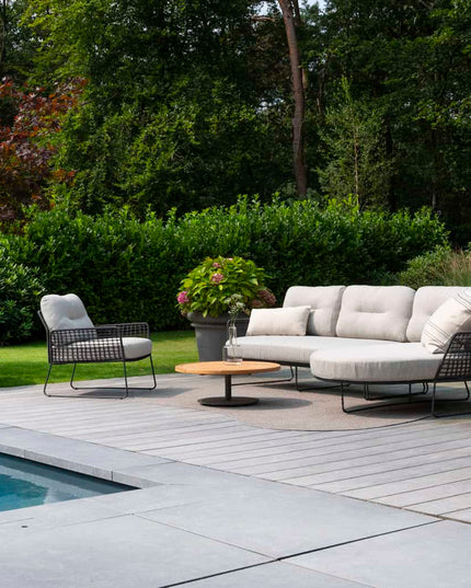 Taste 4SO Rhodos chaise lounge bank + lounge stoel
