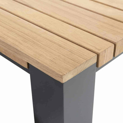 Taste 4SO Ridge eettafel antraciet 220 x 95 cm.