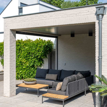 Taste 4SO Sakura salontafel met teak tafelblad 120 x 70 x 35 cm