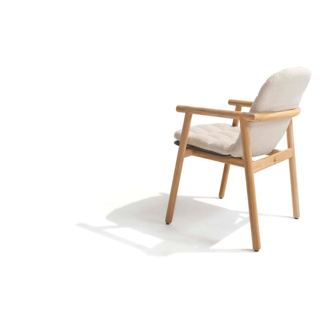 4 Seasons Outdoor Samos Essstuhl + Geschmack 4SO Liam Tisch mit Keramikplatten 240 cm