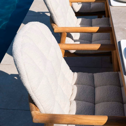 4 Seasons Outdoor Samos Essstuhl inkl. Kissen