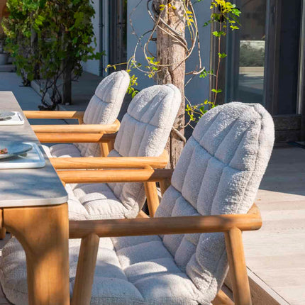 4 Seasons Outdoor Samos Essstuhl inkl. Kissen