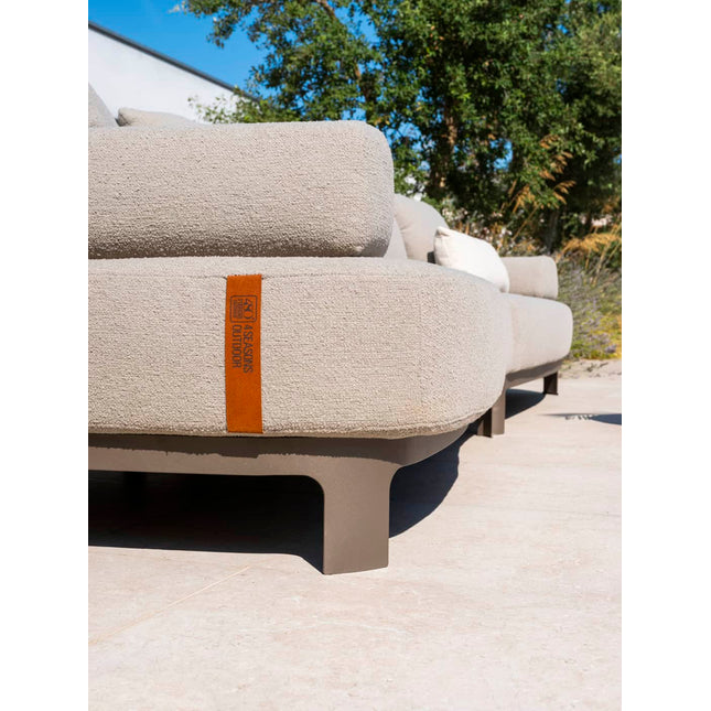 4 Seasons Outdoor Santorini loungebank + Sofie salontafels