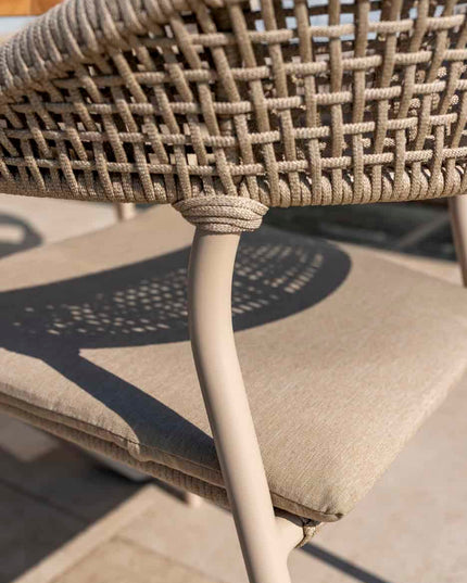 Taste 4SO Sienna Dining + Prado Tisch mit Keramik -Tisch -Top -Fass -Latte 240 cm