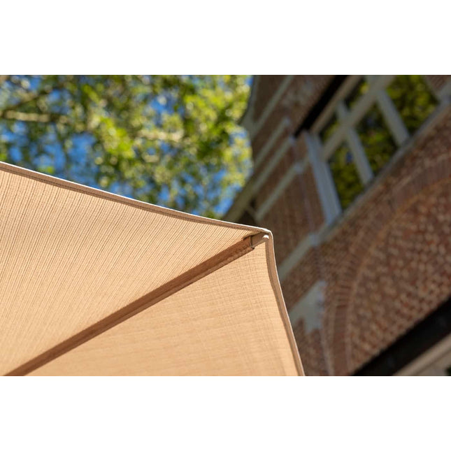 4 Seasons Outdoor Azzurro 200 x 300 cm. zand met houtlook frame