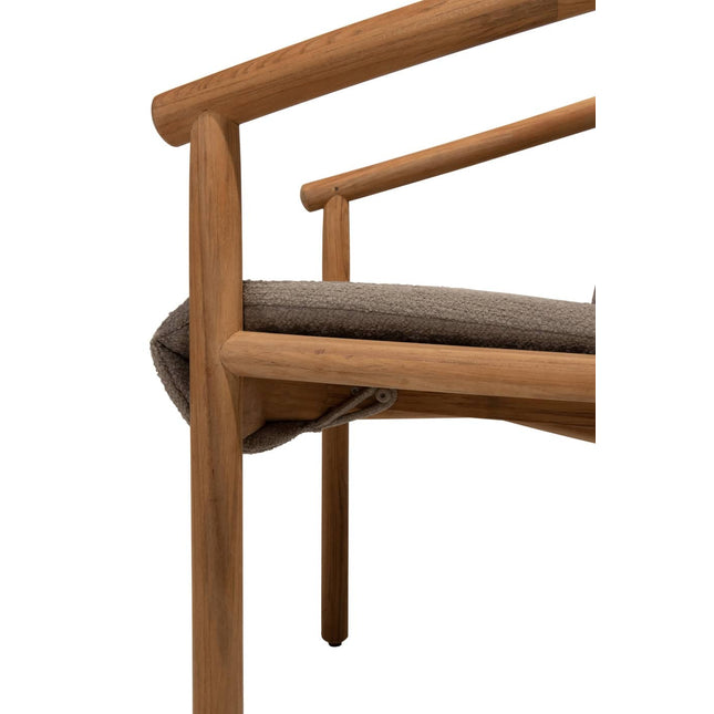 4 Seasons Outdoor Tess Dining + Geschmack 4SO Capri Tisch-Fass-Form-Teak 280 x 110 cm
