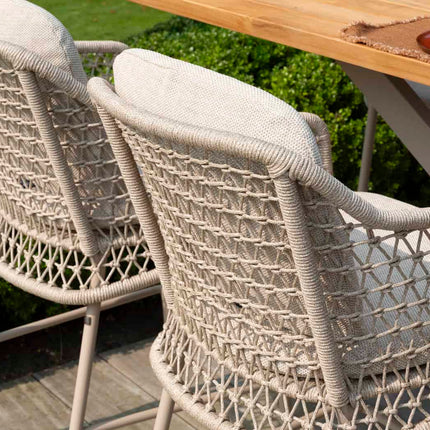 4 Seasons Outdoor Tramonti high dining stoel latte incl. 2 kussens