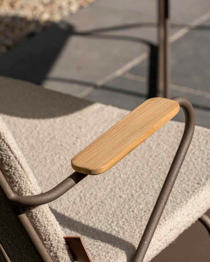 4 Seasons Outdoor Veneto Dining Terre + Geschmack 4SO Prado Teak Tabelle 130 Ø CM