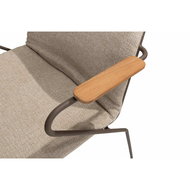 4 Seasons Outdoor Veneto Dining Terre + Geschmack 4SO Prado Teak Tabelle 130 Ø CM