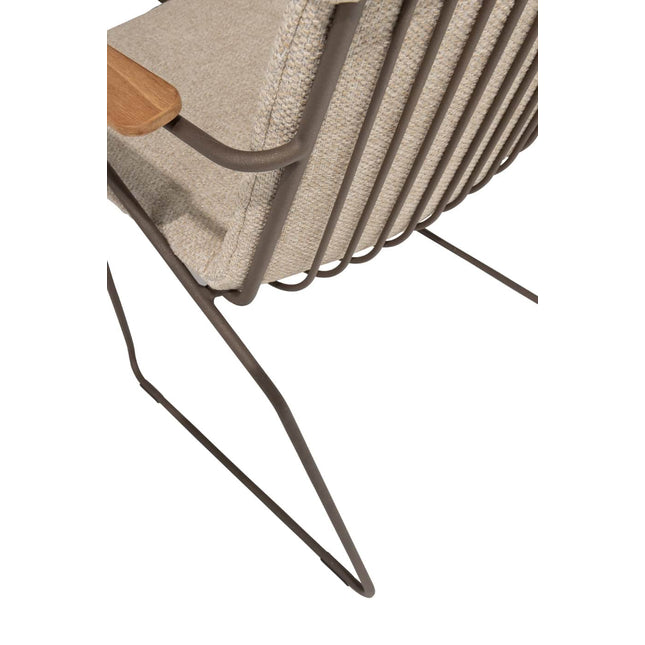 4 Seasons Outdoor Veneto Dining Terre + Geschmack 4SO Prado Tisch mit Keramik -Tisch -Top Barrel Terre 240 cm