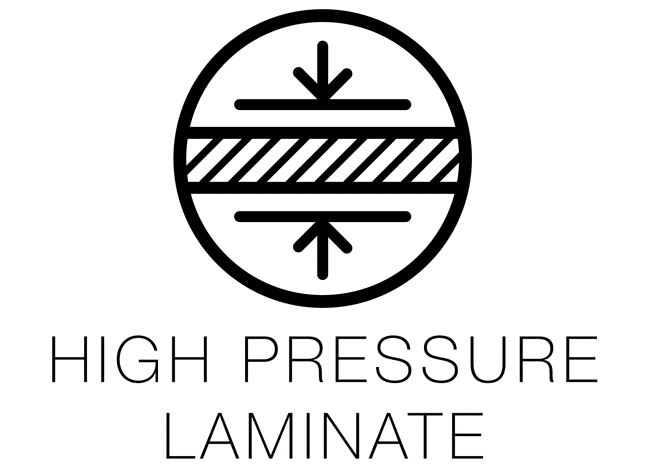 Taste 4SO Prego dining + 4 Seasons Outdoor Locarno tafel HPL slate antraciet 130 Ø cm